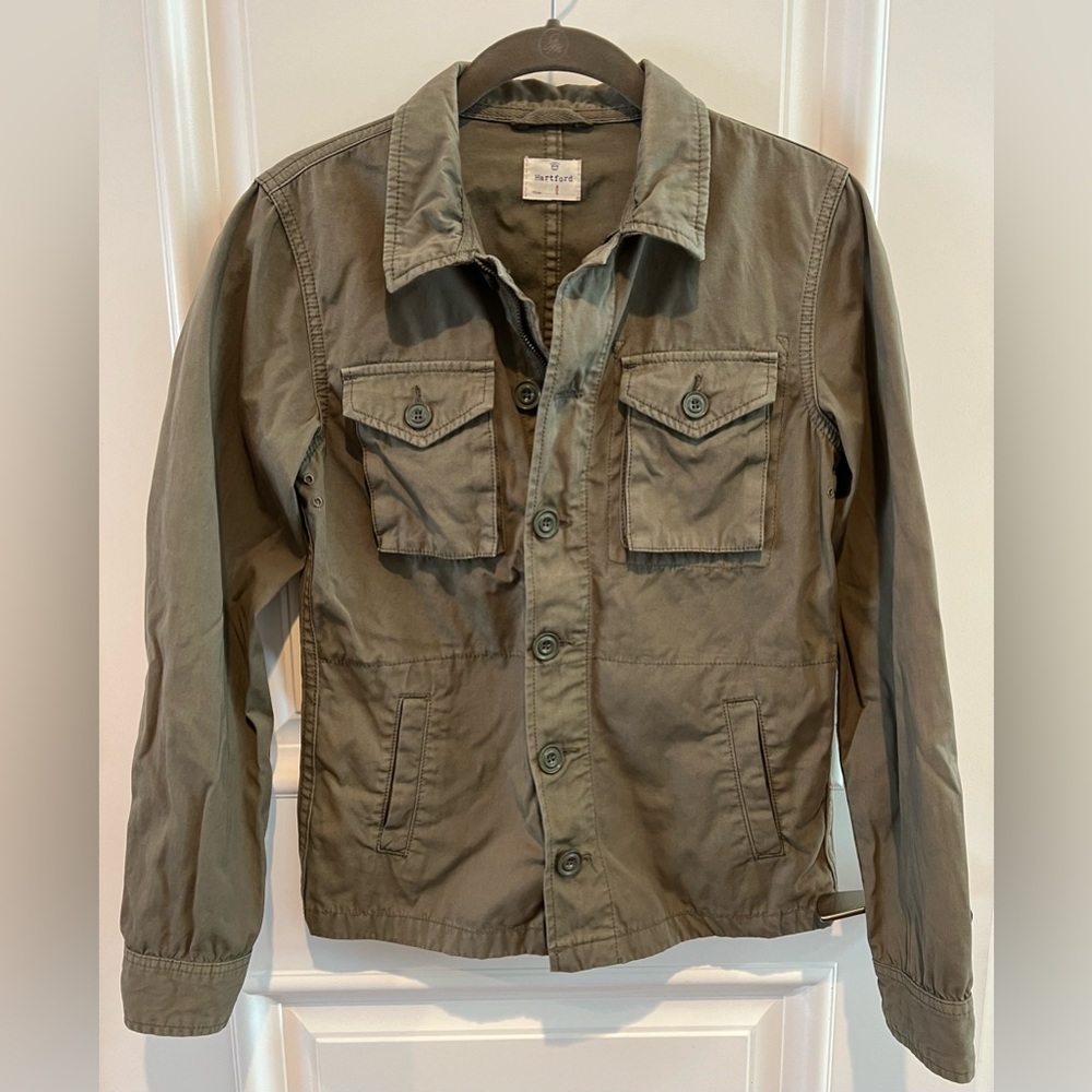 Hartford France 1 (US 2-4) cotton army green utility jacket